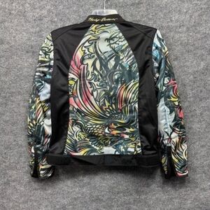 Harley-Davidson Colorful Graphic Jacket with Black Accents